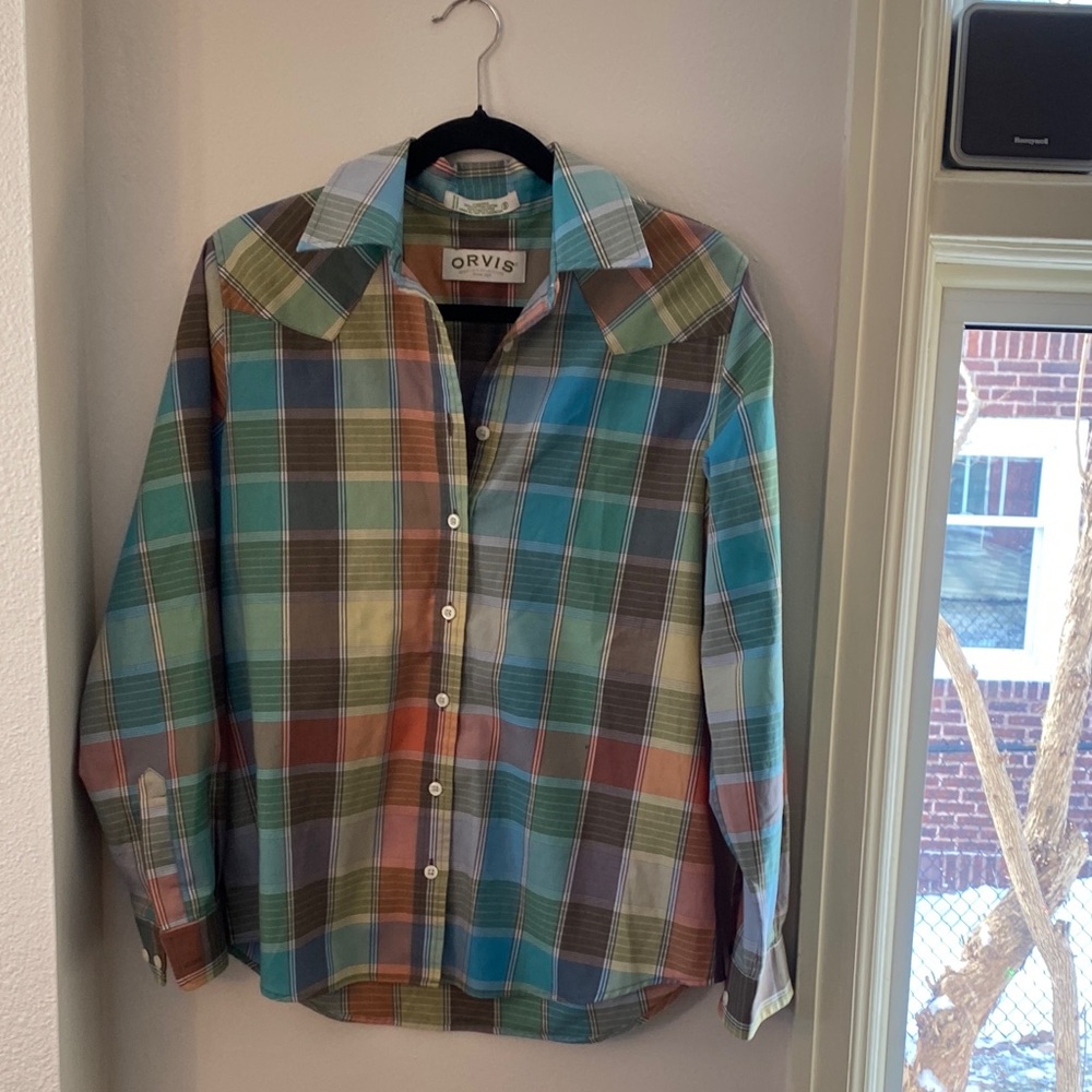 Orvis Vibrant Plaid Button-Down Shirt